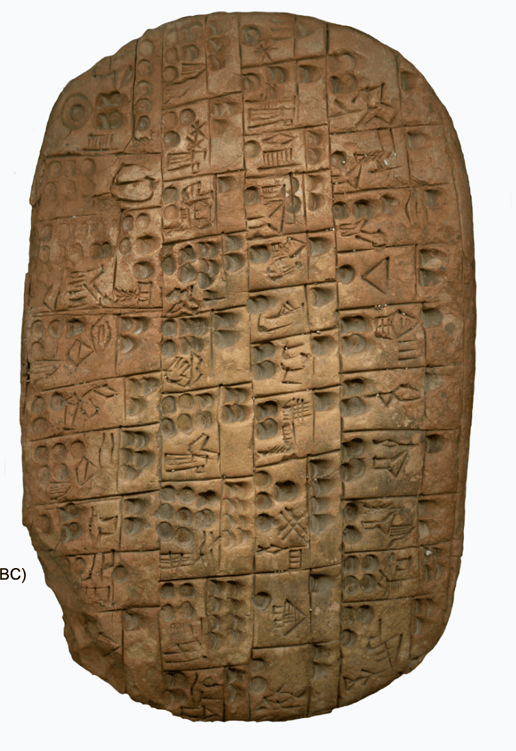 Cuneiform writing